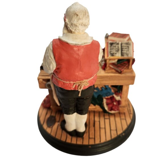 Rockwell Heirloom Santa's Workshop by Rhodes Studios Retired 1990 No Box - Picture 6 of 11